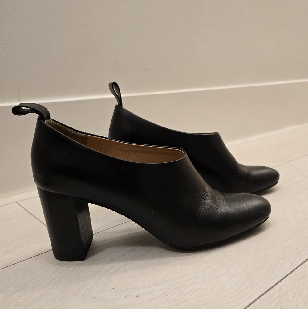 Jil Sander Black Heeled Boots